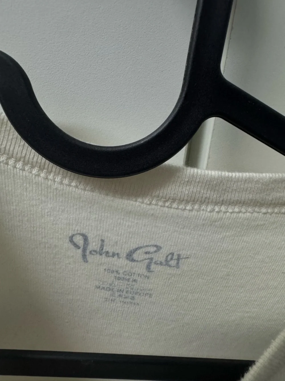 John Galt Brandy White Graphic Tee with Vintage Photo Print - Picture 2 of 2